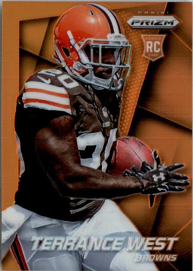 2014 Panini Prizm Prizms Orange #263 Terrance West (20-II4-NFLBROWNS)