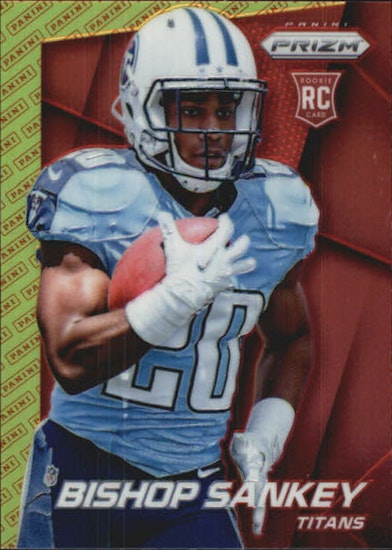 2014 Panini Prizm Prizms Panini Logo #253 Bishop Sankey (20-II4-NFLTITANS)
