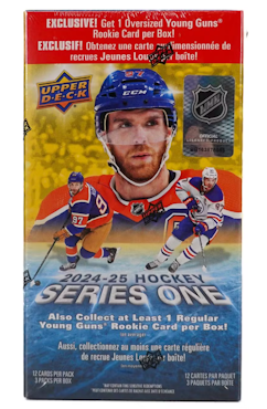 2024-25 Upper Deck Series 1 (3-Pack Blaster Box (Oversized Young Guns!)