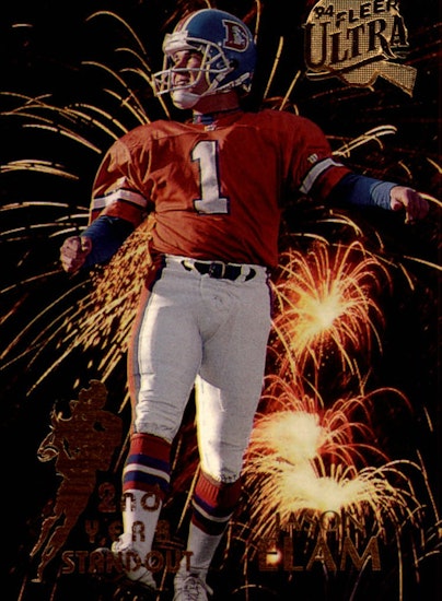 1994 Ultra Second Year Standouts #6 Jason Elam (10-II1-NFLBRONCOS)
