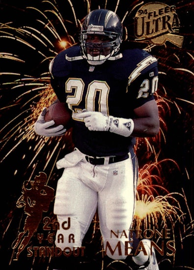 1994 Ultra Second Year Standouts #10 Natrone Means (12-II1-NFLCHARGERS)