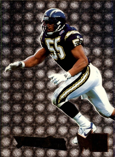 1995 Metal Silver Flashers #39 Junior Seau (10-II1-NFLCHARGERS)