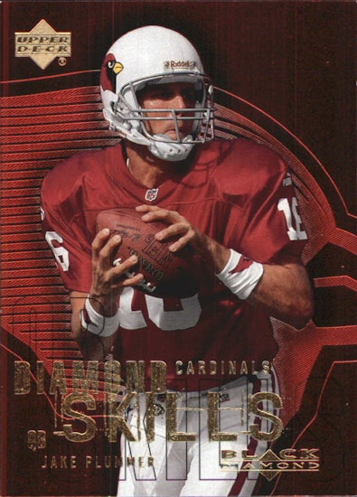 2000 Black Diamond Skills #DS9 Jake Plummer (10-II1-NFLCARDINALS)