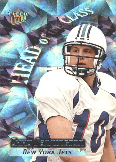 2000 Ultra Head of the Class #4 Chad Pennington (12-II1-NFLJETS)