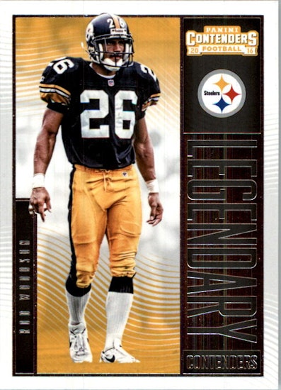 2016 Panini Contenders Legendary Contenders #4 Rod Woodson (10-II1-NFLSTEELERS)