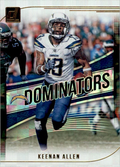 2018 Donruss Dominators #17 Keenan Allen (15-II1-NFLCHARGERS)