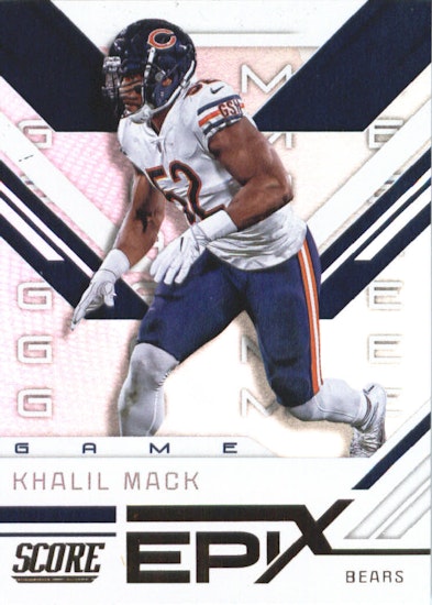 2019 Score Epix Game #2 Khalil Mack (15-II1-NFLBEARS)