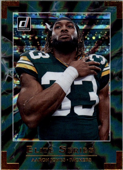 2020 Donruss The Elite Series #20 Aaron Jones (15-II1-NFLPACKERS)