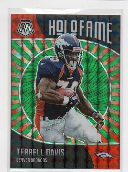 2021 Panini Mosaic HoloFame Mosaic Green #8 Terrell Davis (15-GG11-NFLBRONCOS)