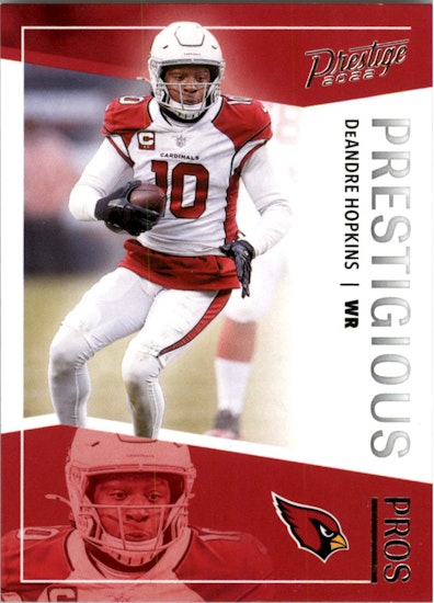2022 Prestige Prestigious Pros #24 DeAndre Hopkins (10-II1-NFLCARDINALS)