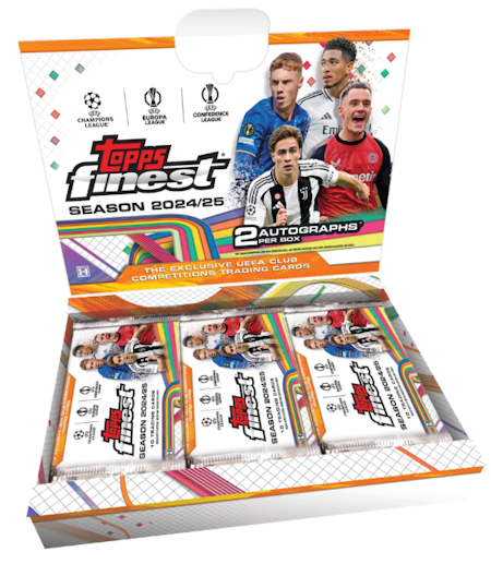 2024-25 Topps Finest UEFA Club Competitions (Hobby Box)