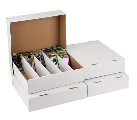 Card Storage Box (5-raders med lock)