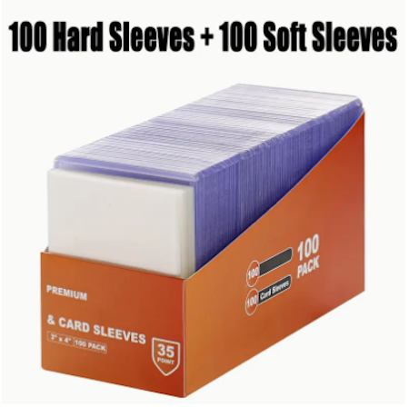 Toploaders 35pt (100-pack) (inkl. 100 sleeves)
