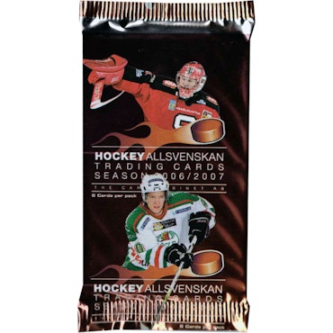 2006-07 Hockeyallsvenskan Trading Cards (Löspaket)