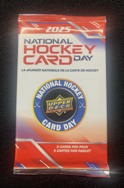2025 Upper Deck National Hockey Card Day (Löspaket)