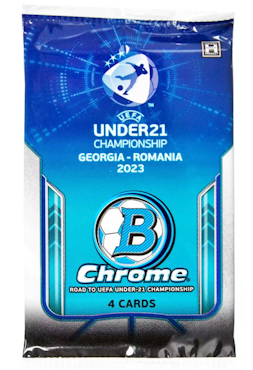 2023 Topps Bowman Chrome Road to UEFA U21 EURO 2023 (Hobby Lite Pack)