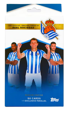 2021-22 Topps Real Sociedad Soccer Official Team Set (Hanger Box)