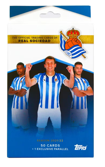 2021-22 Topps Real Sociedad Soccer Official Team Set (Hanger Box)