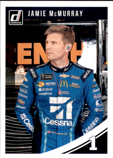 2019 Donruss #62 Jamie McMurray (10-HH11-RACING)