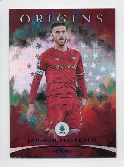 2021-22 Panini Chronicles Serie A Purple Astro #84 Lorenzo Pellegrini Origins (20-HH15-SOCCERROMA)