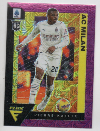 2021-22 Panini Chronicles Serie A Purple Mojo #270 Pierre Kalulu Flux (20-JJ4-MILAN)