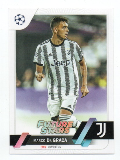 2022-23 Topps UEFA Club Competitions #101 Marco Da Graca FS #101 Marco Da Graca FS (12-II4-SOCCERJUVENTUS)