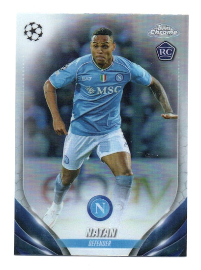 2023-24 Topps Chrome UEFA Club Competitions Refractors #26 Natan (20-II4-SOCCERNAPOLI)