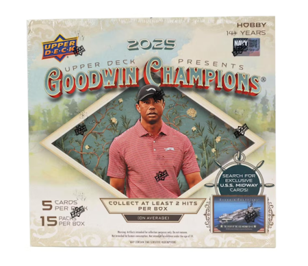 2025 Upper Deck Goodwin Champions (Hobby Box)