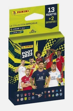 2021-22 Panini Foot 2022 Ligue 1 (Hanger Box)