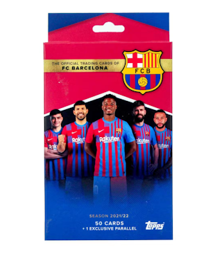 2021-22 Topps FC Barcelona Soccer (Official Team Set)