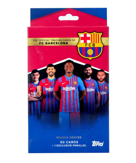 2021-22 Topps FC Barcelona Soccer (Official Team Set)