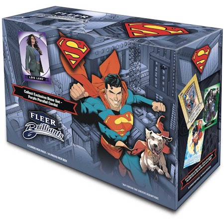 2025 Upper Deck Fleer Brilliants Superman (Mega Box)