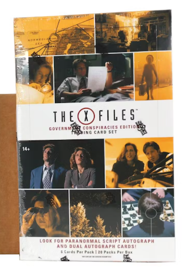 2025 Upper Deck The X-Files: Government Conspiracies Edition (Hobby Box)