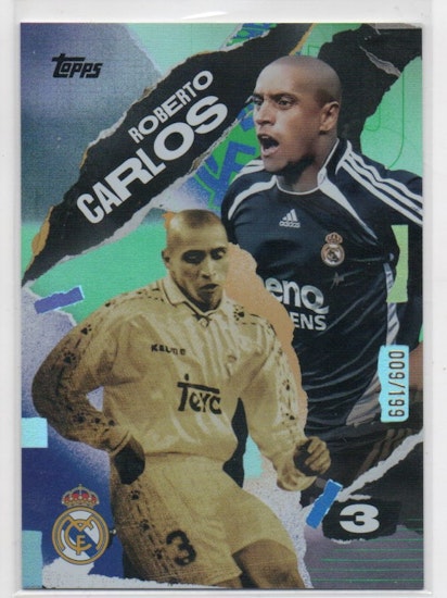2024-25 Topps Real Madrid Fan Set #45 Roberto Carlos (50-LL3-REALMADRID)