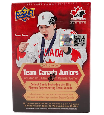 2023-24 Upper Deck Team Canada Juniors (6-Pack Blaster)