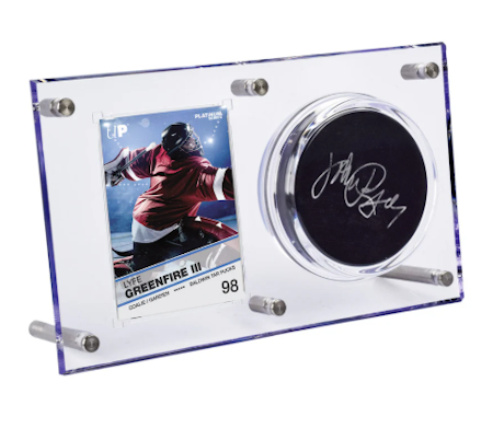 Ultra PRO Clear Puck & Card Flip Display 120pt