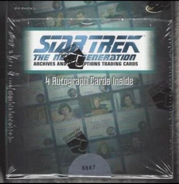 2022 Star Trek The Next Generation Archives & Inscriptions (Hobby Box)