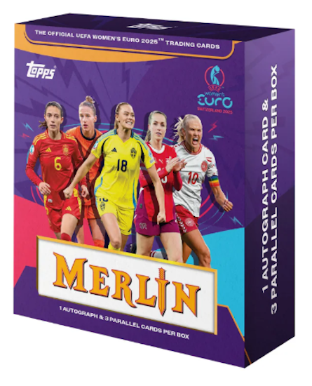 2025 Topps Merlin UEFA Womens Euros (Hobby Box)