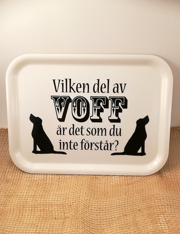 Bricka, "Vilken del av VOFF...."