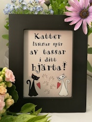 Tavla, "Katter lämnar spår... "