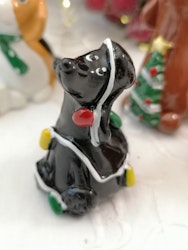 Julhund, svart