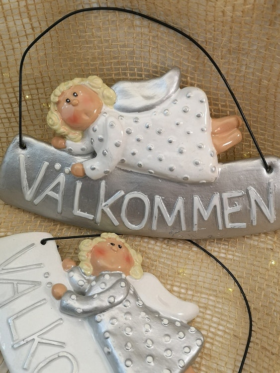 Välkommenskylt Ängel