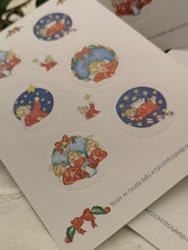 Stickers, julänglar