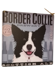 Plåtskylt, Border collie