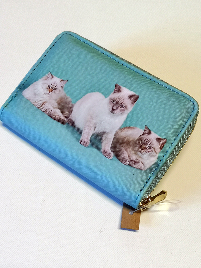 Plånbok, katter