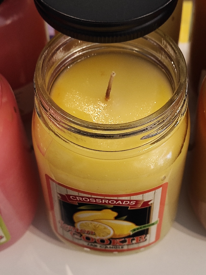 Doftljus, citronkaka