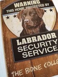 Plåtskylt, Labrador