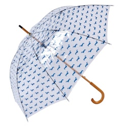 Paraply, taxar blå