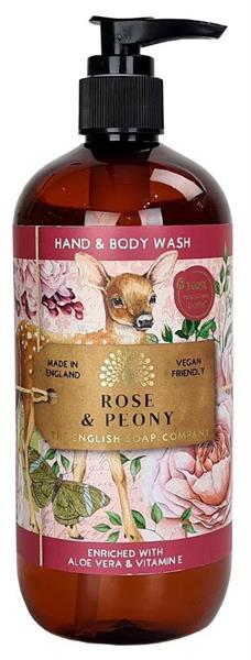 Hand & Body Wash 500ml Ros & Pion