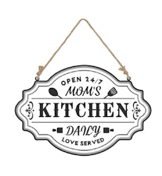 Plåtskylt, Moms kitchen